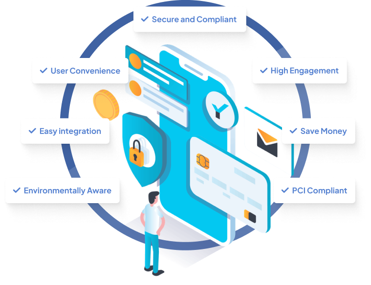 Customer engagement on a smartphone